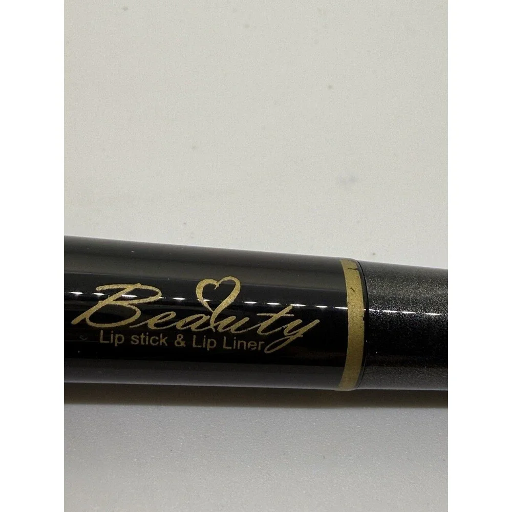Double Head Lipstick Lipliner 2 In 1 Matte Waterproof QIC Beauty Shade #‎ 1